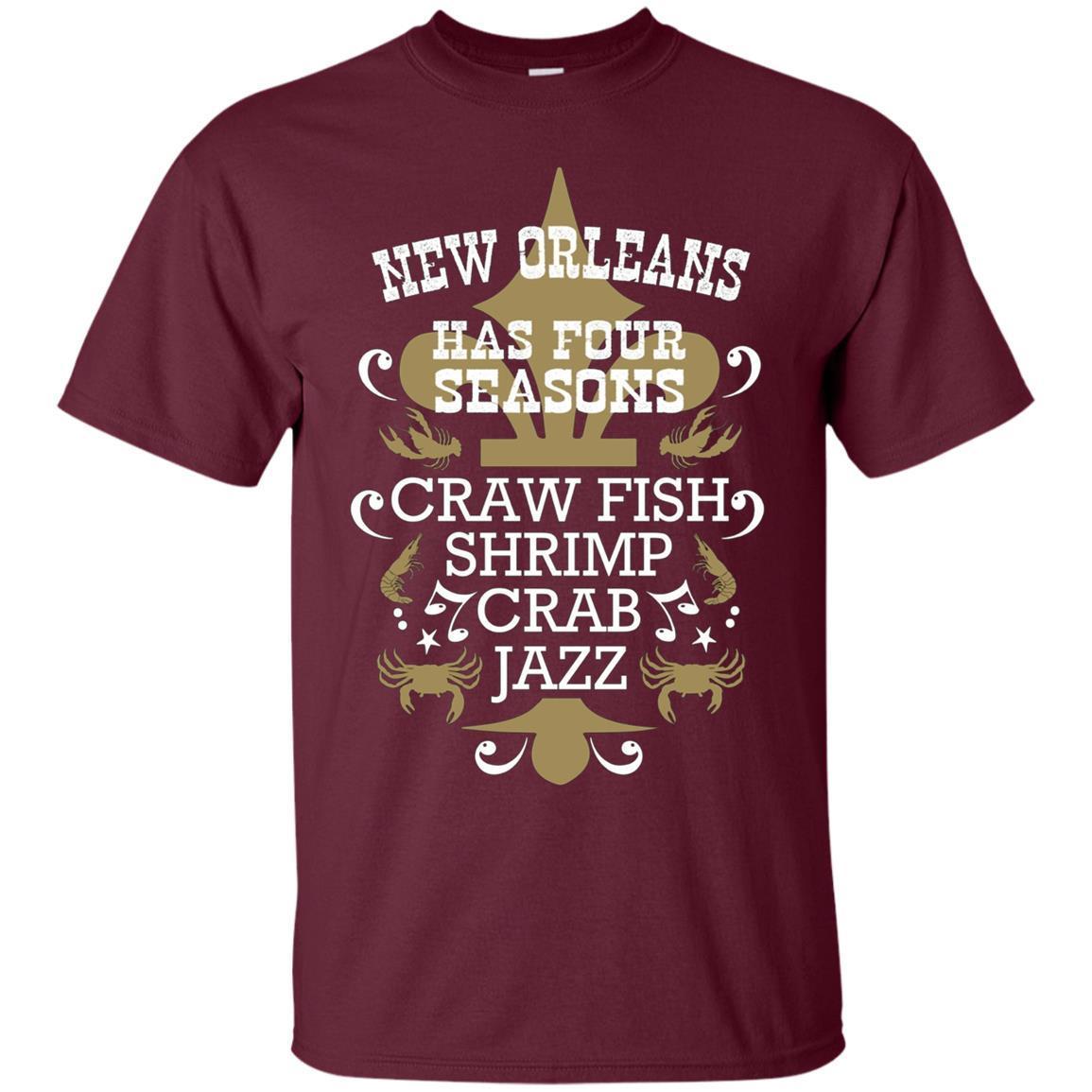 New Orleans: Crawfish Shrimp Crab Jazz Mardi Gras T-shirt 2 » Cool Gifts for You - Mfamilygift New Orleans: Crawfish Shrimp Crab Jazz Mardi Gras T-shirt 2