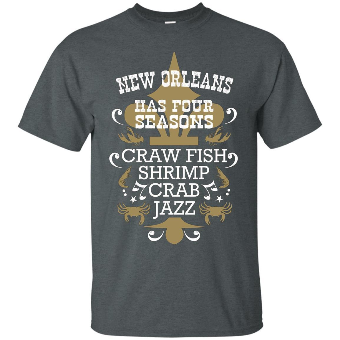 New Orleans: Crawfish Shrimp Crab Jazz Mardi Gras T-shirt 4 » Cool Gifts for You - Mfamilygift New Orleans: Crawfish Shrimp Crab Jazz Mardi Gras T-shirt 4