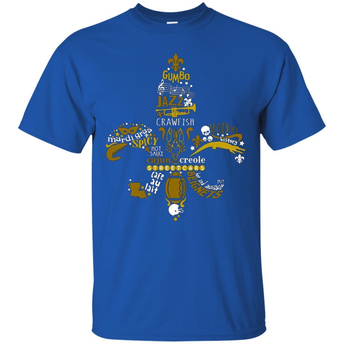 New Orleans Fleur-de-lis Southern Life Men Women T-shirt 3 » Cool Gifts for You - Mfamilygift New Orleans Fleur-de-lis Southern Life Men Women T-shirt 3
