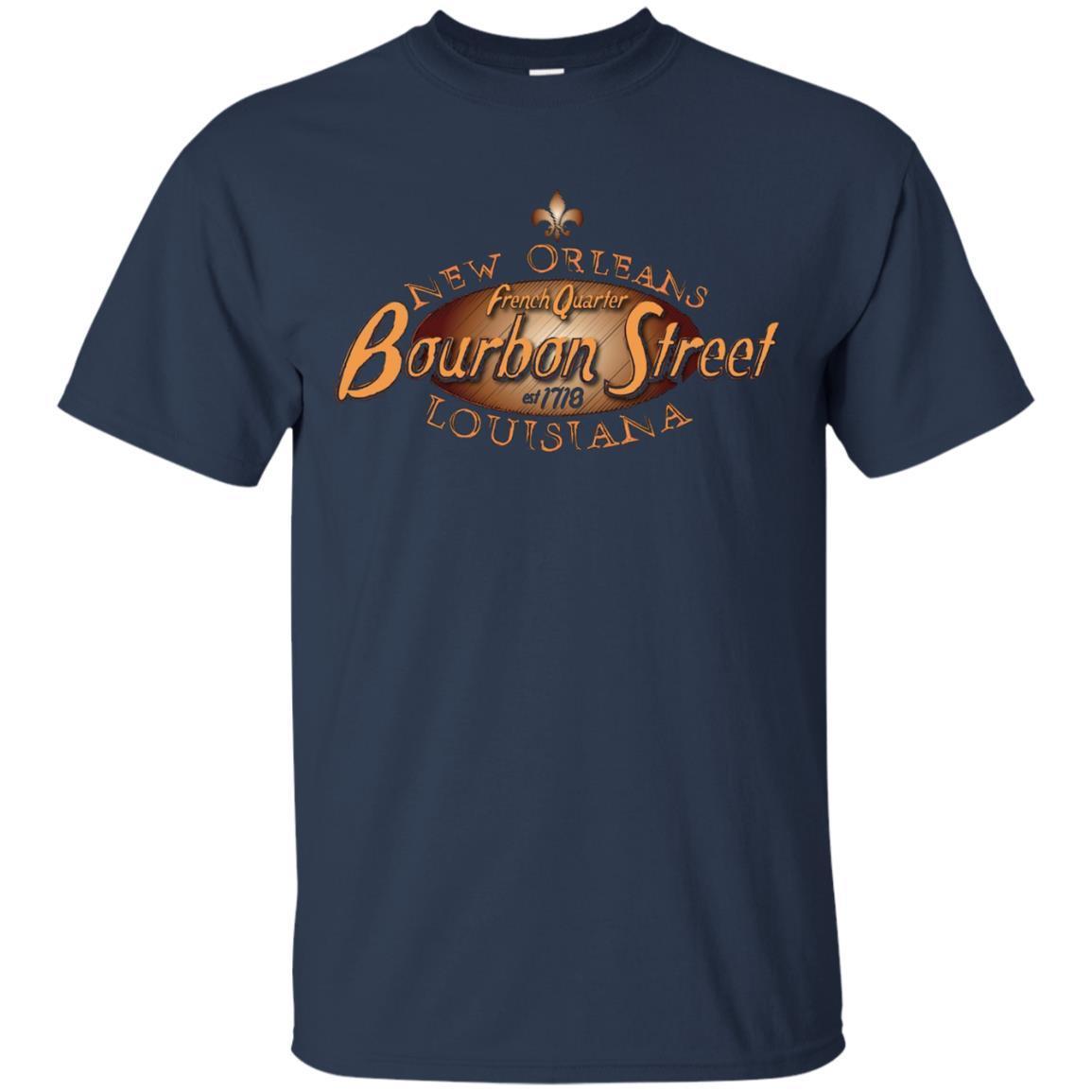 New Orleans Louisiana Bourbon Street French Quarter Shirt 1 » Cool Gifts for You - Mfamilygift New Orleans Louisiana Bourbon Street French Quarter Shirt 1