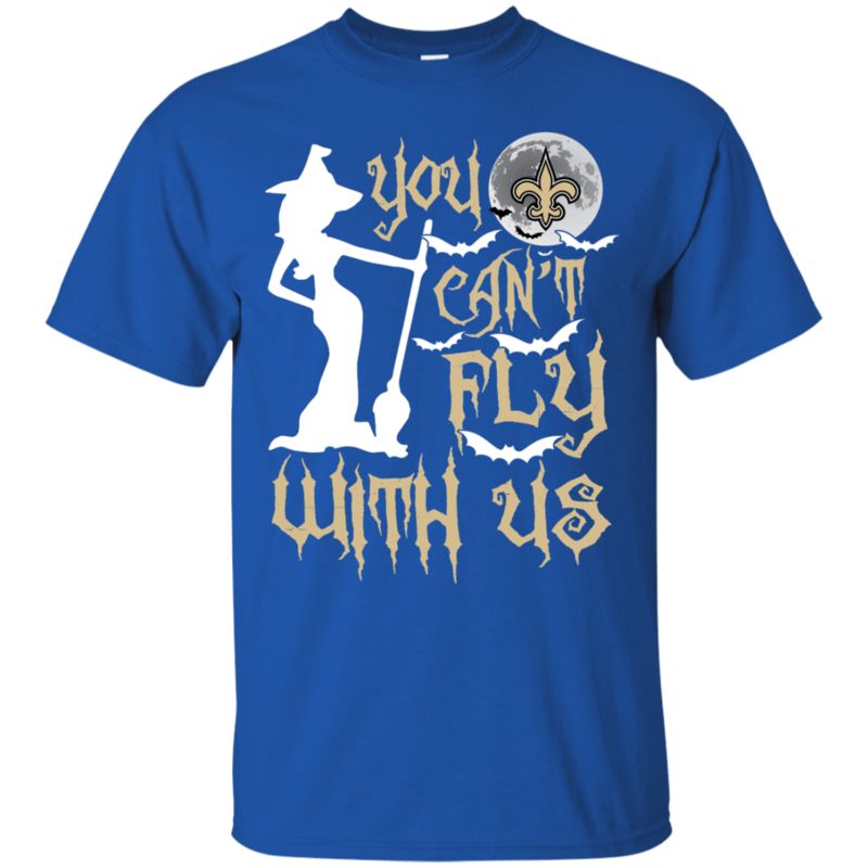New Orleans Saints Halloween Shirts You Can’t Fly With Us 3 » Cool Gifts for You - Mfamilygift New Orleans Saints Halloween Shirts You Can’t Fly With Us 3