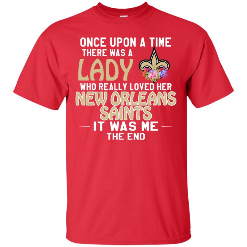 New Orleans Saints Lady Funny Shirts Once Upon A Time 2 » Cool Gifts for You - Mfamilygift New Orleans Saints Lady Funny Shirts Once Upon A Time 2