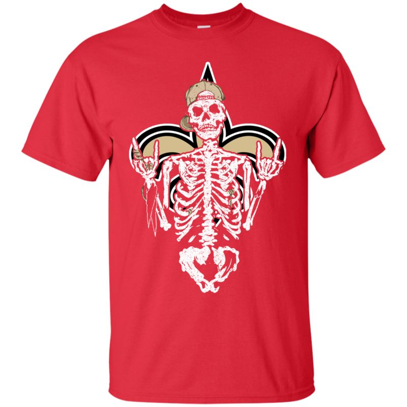 New Orleans Saints Skeleton Halloween Shirts 2 » Cool Gifts for You - Mfamilygift New Orleans Saints Skeleton Halloween Shirts 2
