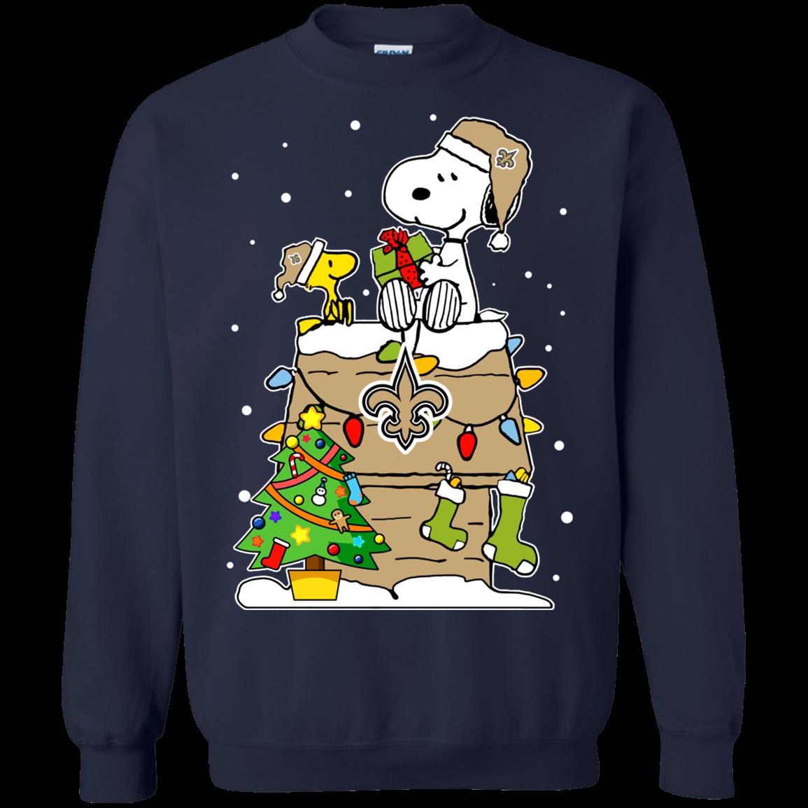 New Orleans Saints Ugly Christmas Sweaters Snoopy Hoodies Sweatshirts 1 » Cool Gifts for You - Mfamilygift New Orleans Saints Ugly Christmas Sweaters Snoopy Hoodies Sweatshirts 1