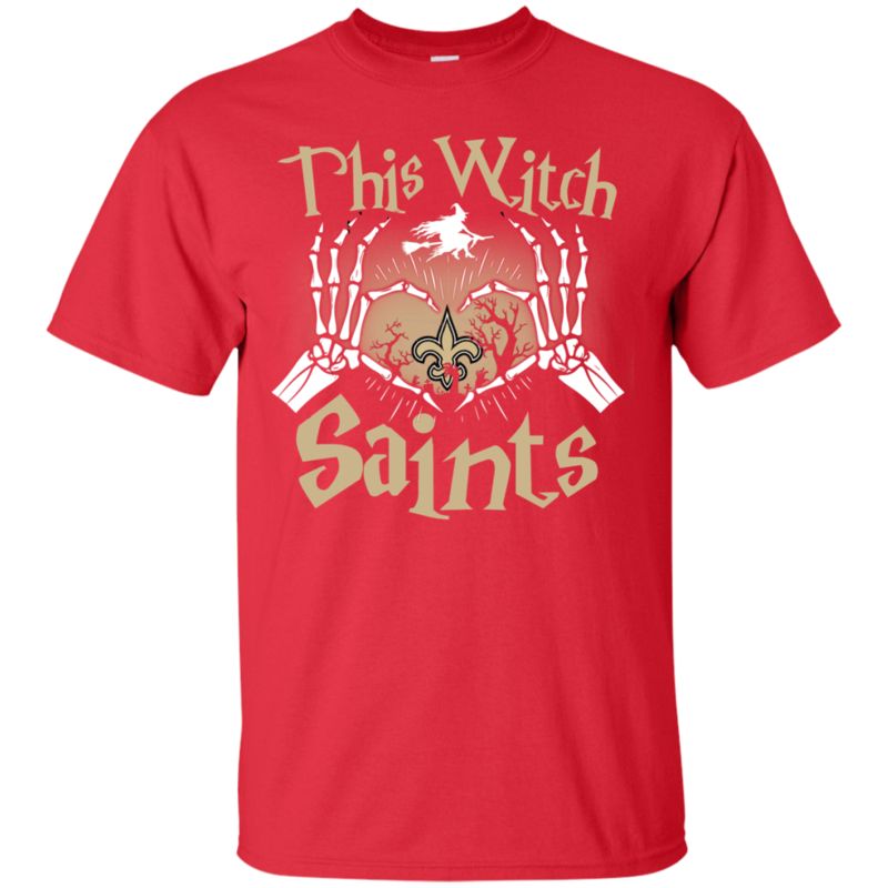 New Orleans Saints Witch Halloween Shirts This Witch Loves 2 » Cool Gifts for You - Mfamilygift New Orleans Saints Witch Halloween Shirts This Witch Loves 2