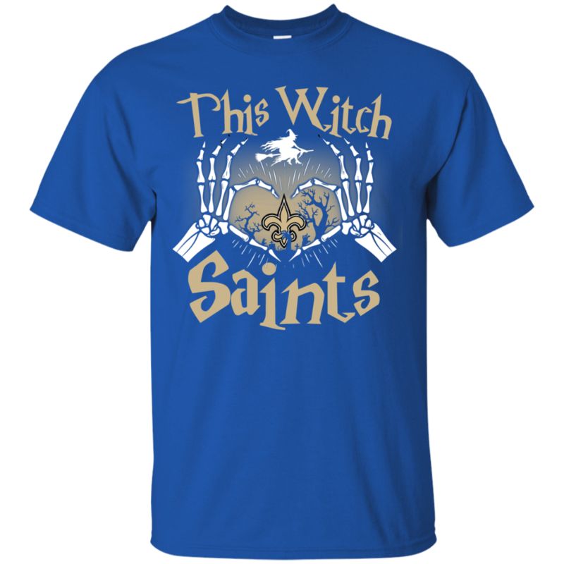 New Orleans Saints Witch Halloween Shirts This Witch Loves 3 » Cool Gifts for You - Mfamilygift New Orleans Saints Witch Halloween Shirts This Witch Loves 3