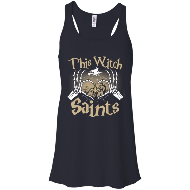 New Orleans Saints Witch Halloween Shirts This Witch Loves 4 » Cool Gifts for You - Mfamilygift New Orleans Saints Witch Halloween Shirts This Witch Loves 4