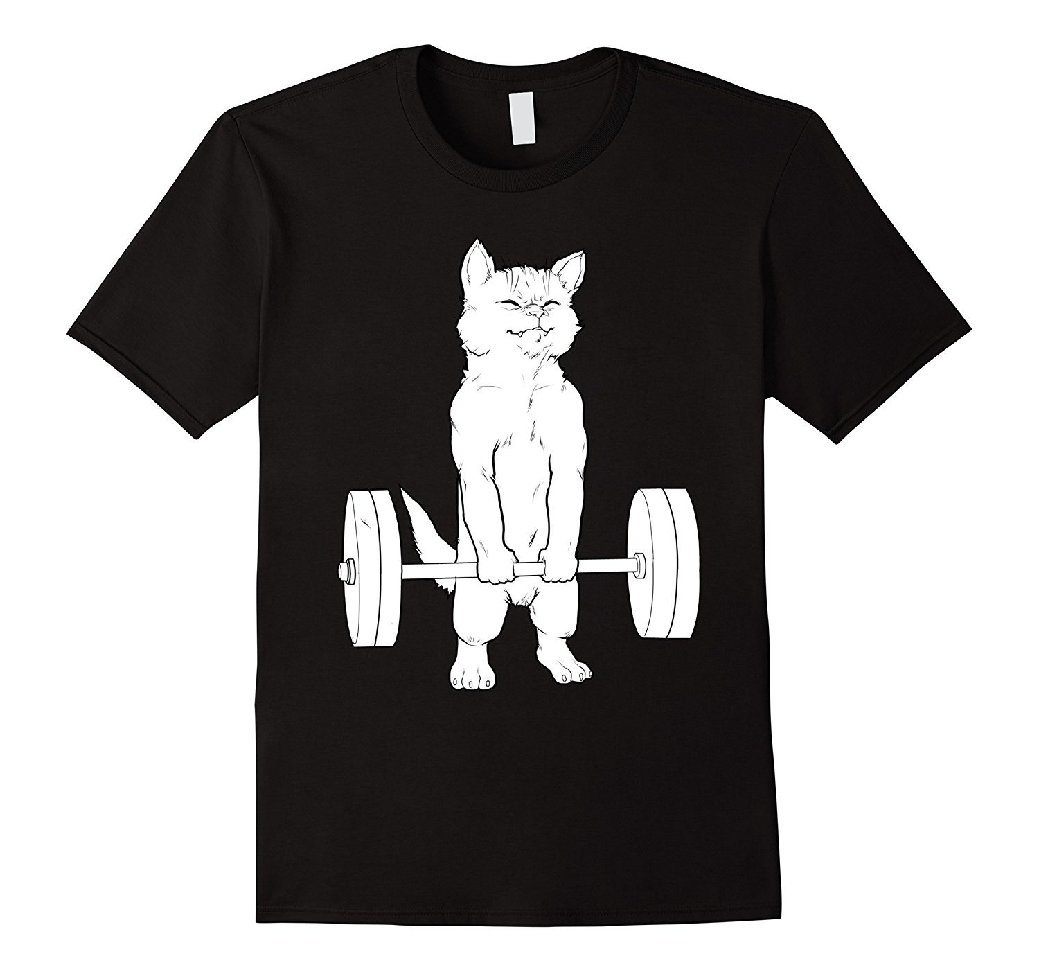 Cat Deadlift Powerlifting T-Shirt