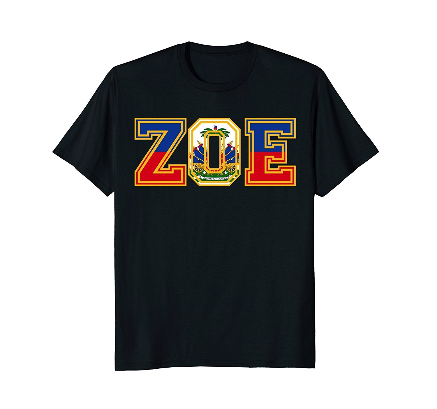 Haitian Zoe T-Shirt – Haitian pride for haitian flag day Haitian Zoe T-Shirt – Haitian pride for haitian flag day