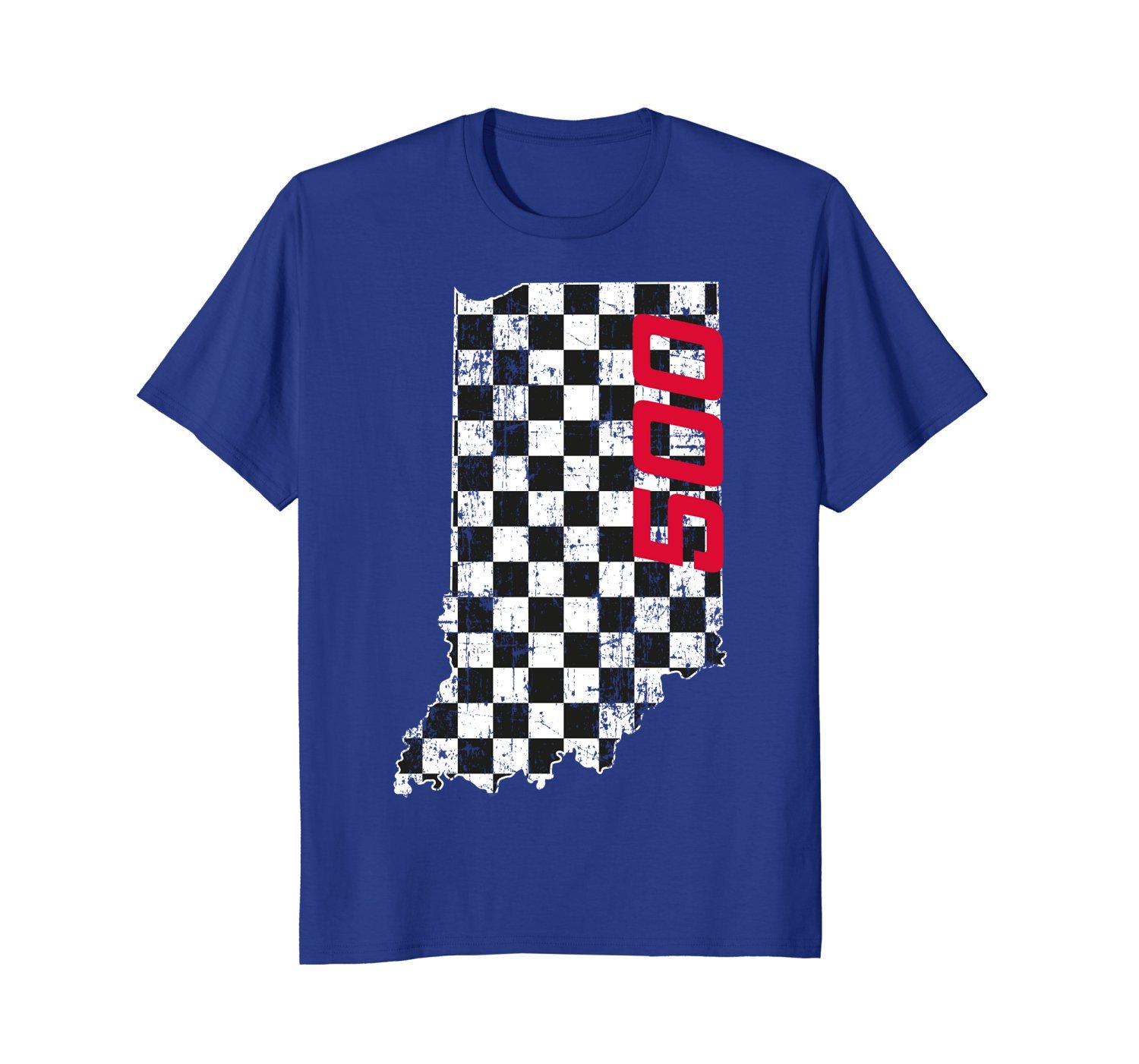 Indiana State Checkered Flag with Number 500 Vintage Grunge 2 » Cool Gifts for You - Mfamilygift Indiana State Checkered Flag with Number 500 Vintage Grunge 2