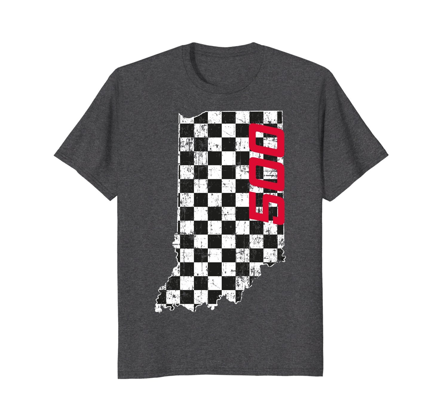 Indiana State Checkered Flag with Number 500 Vintage Grunge 3 » Cool Gifts for You - Mfamilygift Indiana State Checkered Flag with Number 500 Vintage Grunge 3