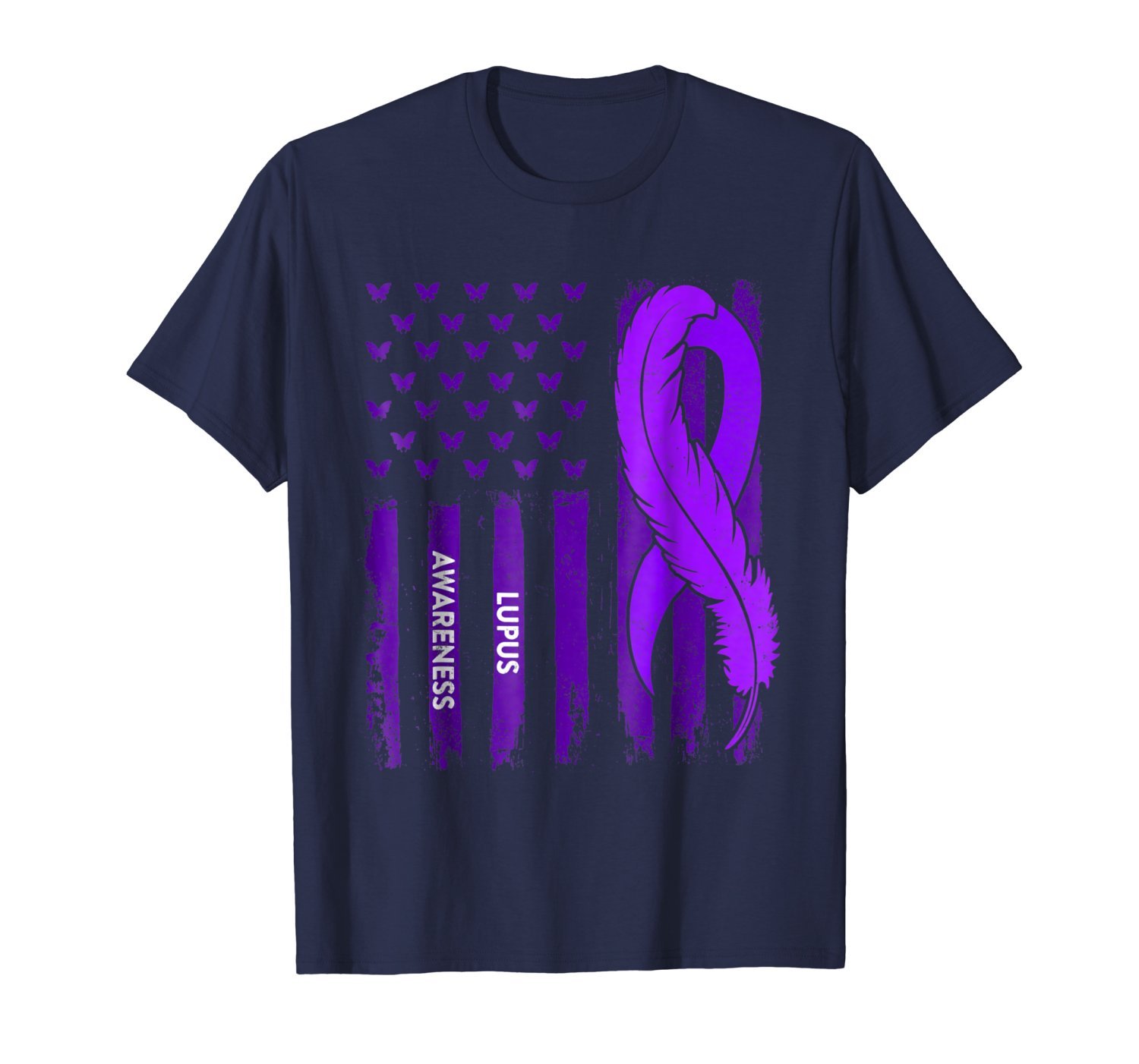 Lupus Awareness Flag Shirt 1 » Cool Gifts for You - Mfamilygift Lupus Awareness Flag Shirt 1