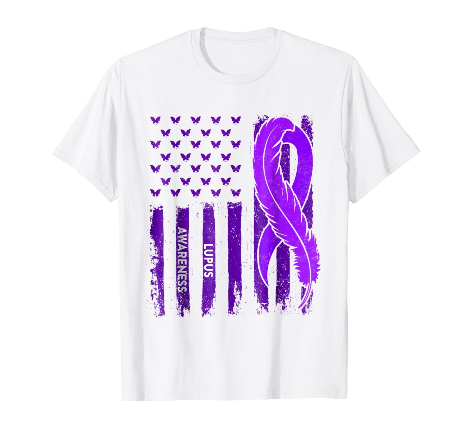 Lupus Awareness Flag Shirt 2 » Cool Gifts for You - Mfamilygift Lupus Awareness Flag Shirt 2