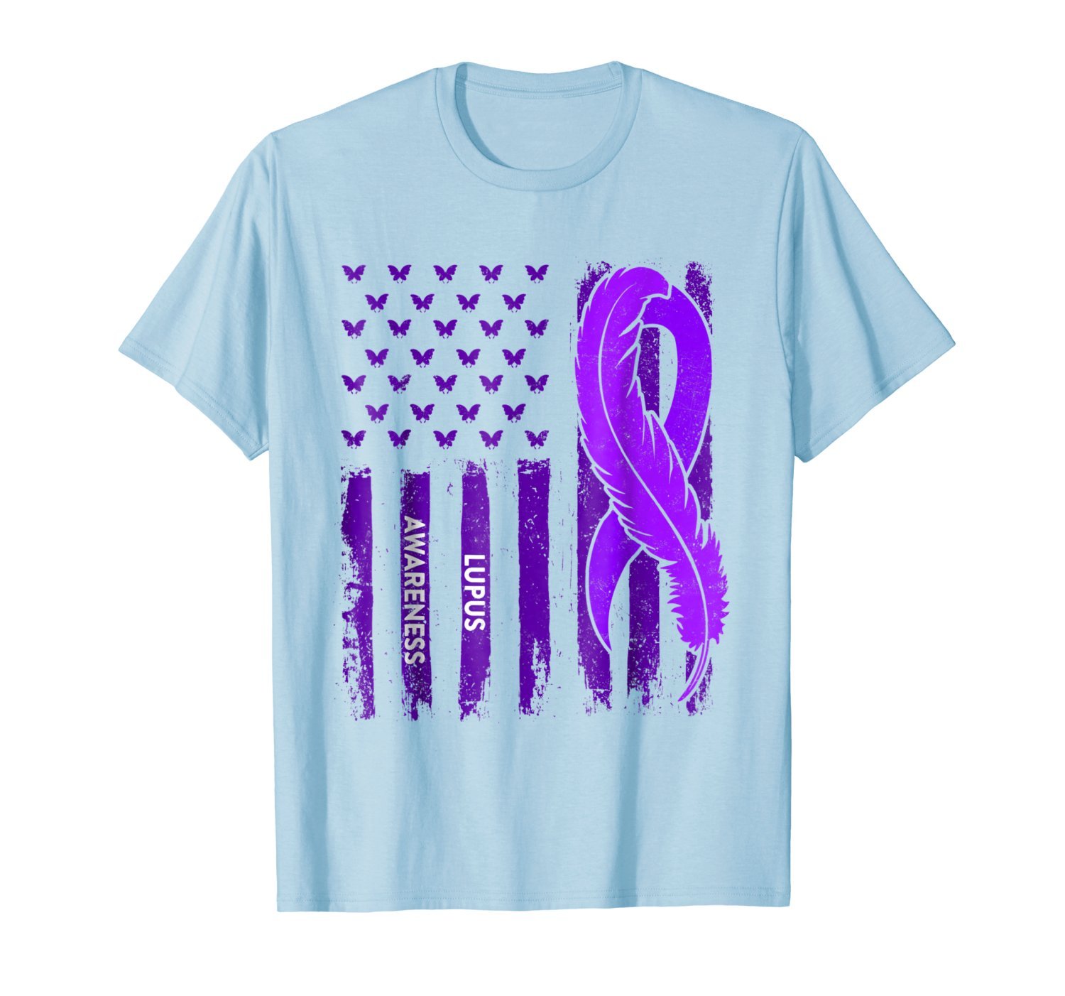 Lupus Awareness Flag Shirt 3 » Cool Gifts for You - Mfamilygift Lupus Awareness Flag Shirt 3