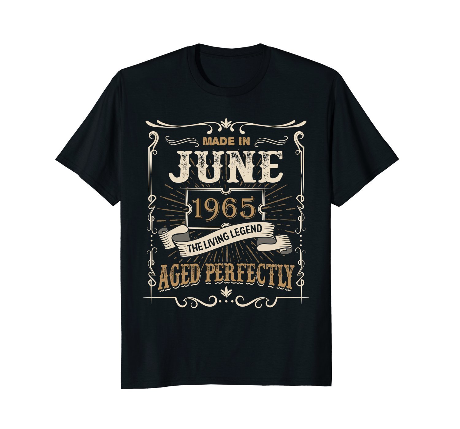 Made In June 1965 The Living Legend 53rd Birthday Shirt