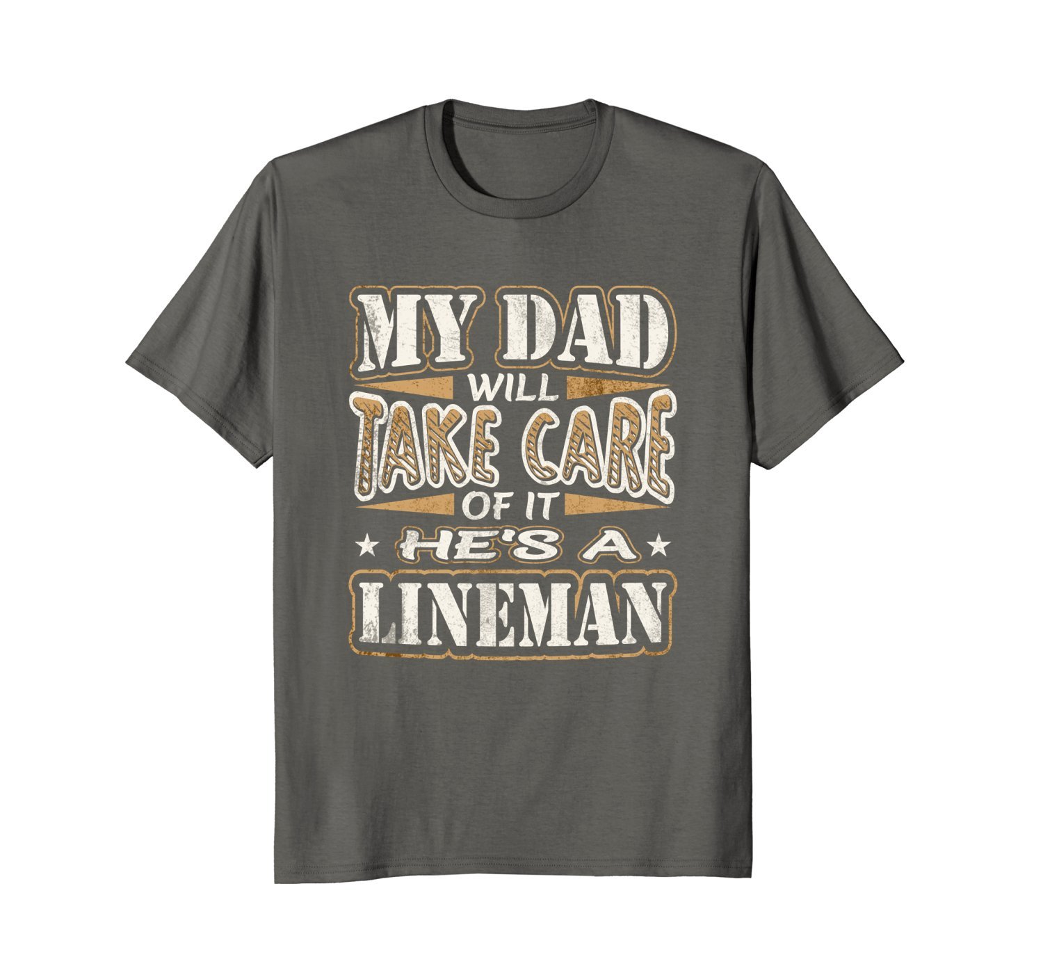 My Dad Take Care He’s a Lineman Father’s Day T-Shirt 2 » Cool Gifts for You - Mfamilygift My Dad Take Care He’s a Lineman Father’s Day T-Shirt 2