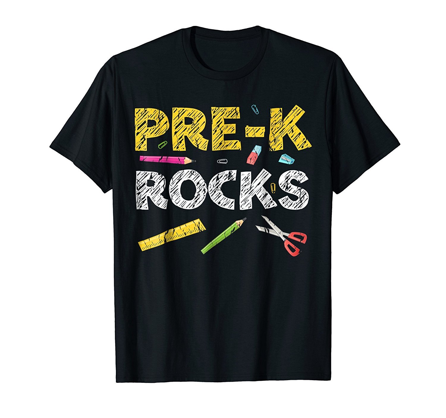 Pre-K Rocks T-Shirt Funny Back To School Teacher Gift