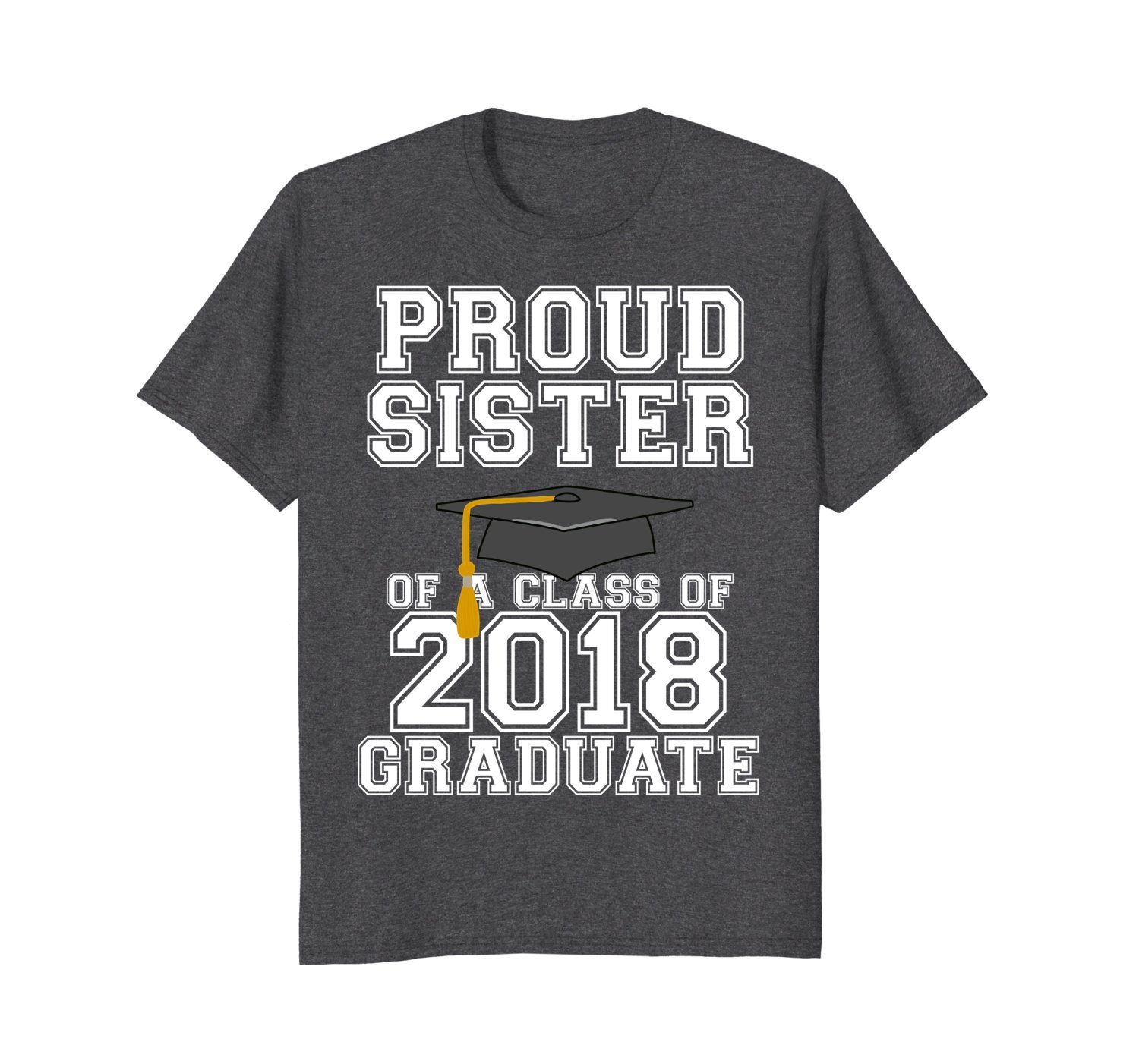 Proud Sister of 2018 Senior Graduate T-shirt 2 » Cool Gifts for You - Mfamilygift Proud Sister of 2018 Senior Graduate T-shirt 2