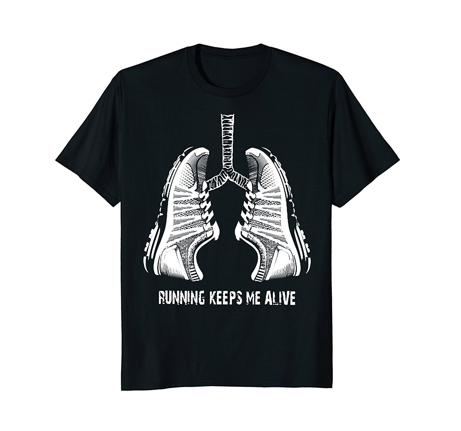 Sport Running T-shirt: Shoes are good for the lungs Sport Running T-shirt: Shoes are good for the lungs