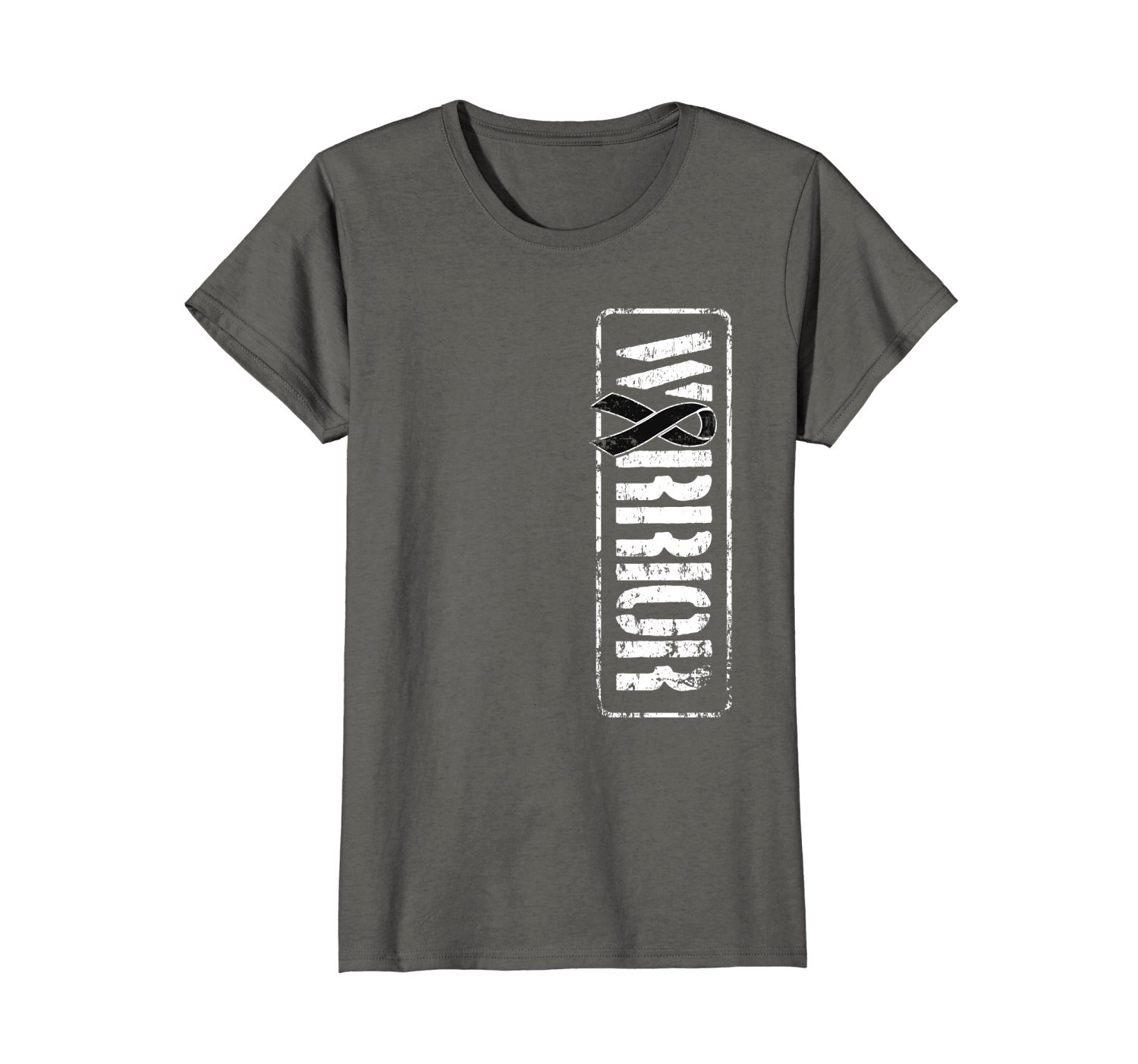 Womens Melanoma Cancer Warrior Shirt – Proud Family Support Tee 2 » Cool Gifts for You - Mfamilygift Womens Melanoma Cancer Warrior Shirt – Proud Family Support Tee 2