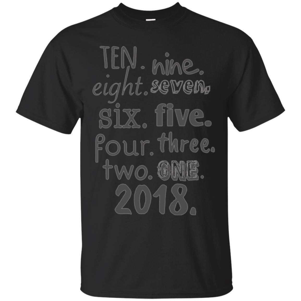 New Years Eve T Shirt - New Years 2018 - New Years Countdown New Years Eve T Shirt - New Years 2018 - New Years Countdown