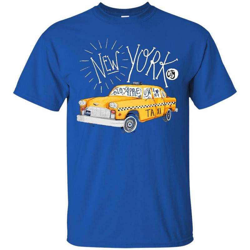 New York – Big Apple – Yellow Cab Taxi T-shirt 3 » Cool Gifts for You - Mfamilygift New York – Big Apple – Yellow Cab Taxi T-shirt 3