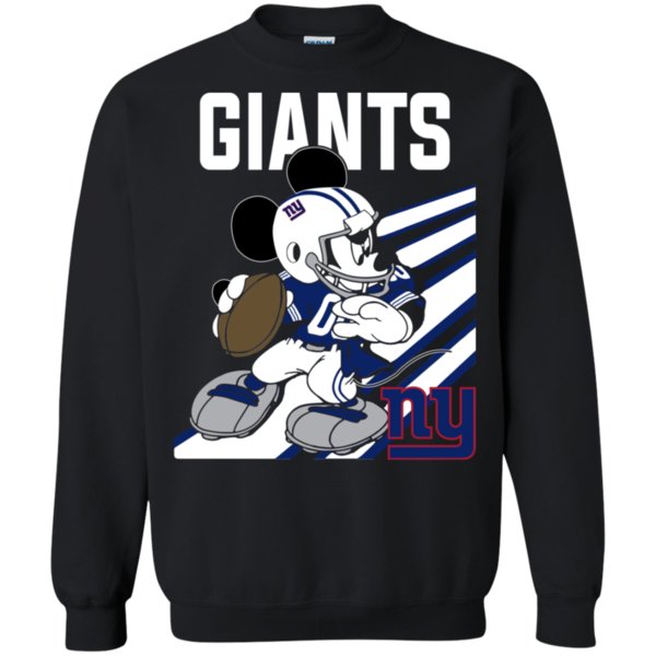 New York Giants Mickey Mouse Disney Nfl Shirt Sweatshirt