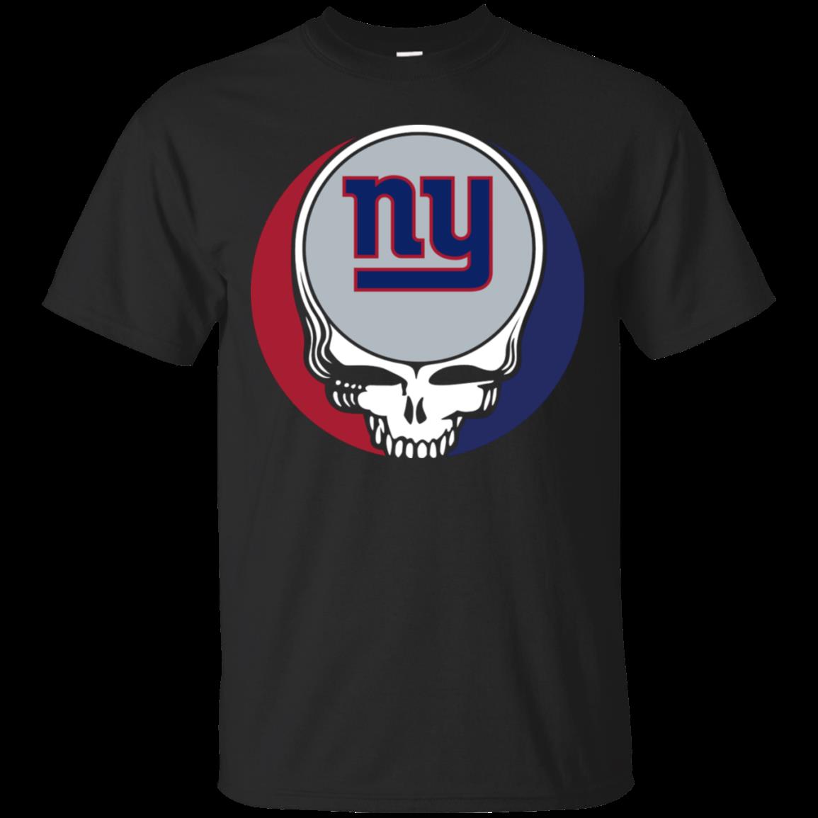 New York Giants Your Face Football Fan Supporter Grateful Dead Shirt Cotton Shirt