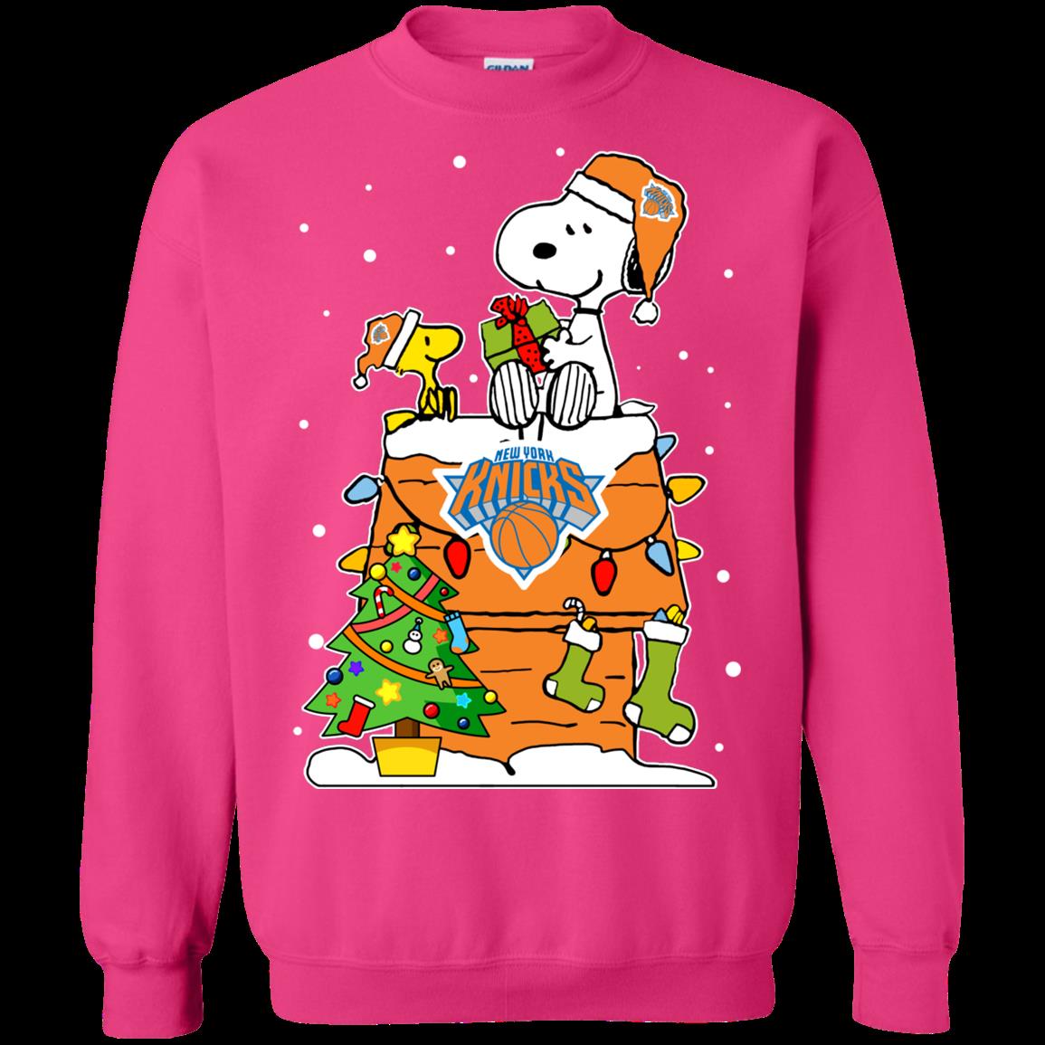New York Knicks Ugly Christmas Sweaters Snoopy Hoodies Sweatshirts 3 » Cool Gifts for You - Mfamilygift New York Knicks Ugly Christmas Sweaters Snoopy Hoodies Sweatshirts 3