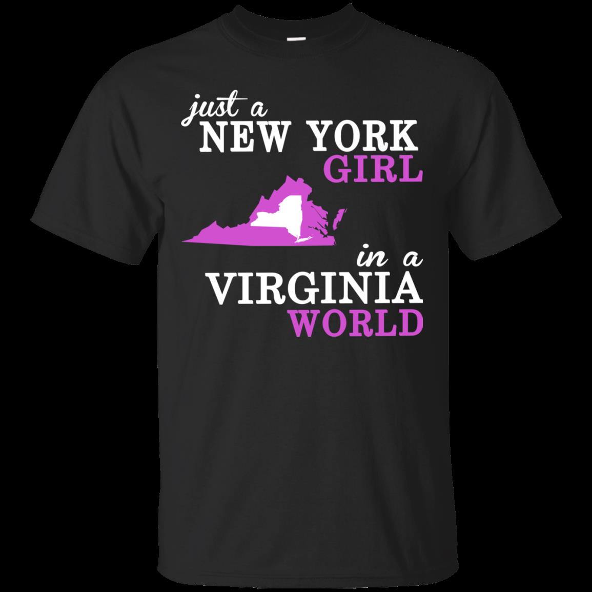 New York Virginia Girl Shirts A New York Girl In Virginia New York Virginia Girl Shirts A New York Girl In Virginia