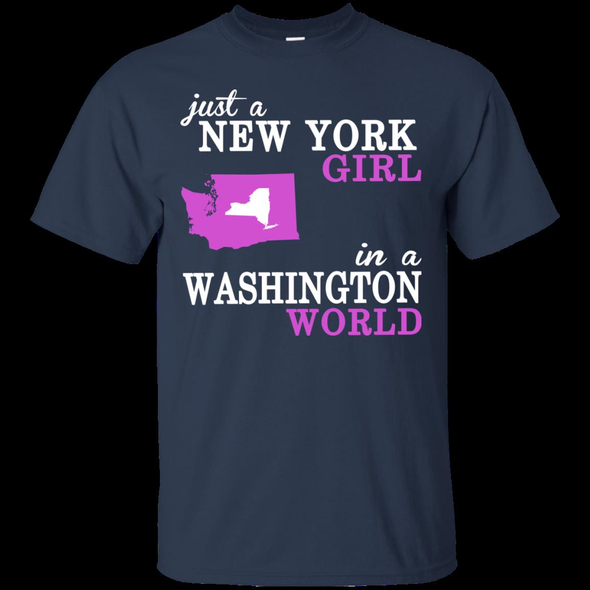 New York Washington Girl Shirts A New York Girl In Washington 1 » Cool Gifts for You - Mfamilygift New York Washington Girl Shirts A New York Girl In Washington 1