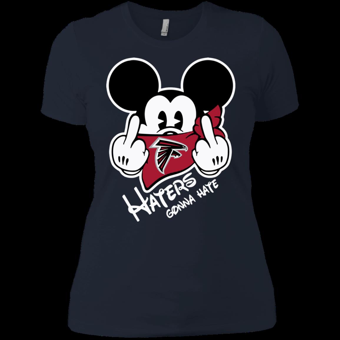 Nfl Atlanta Falcons Haters Gonna Hate Mickey Mouse Shirt Ladies’ Boyfriend Shirt 1 » Cool Gifts for You - Mfamilygift Nfl Atlanta Falcons Haters Gonna Hate Mickey Mouse Shirt Ladies’ Boyfriend Shirt 1