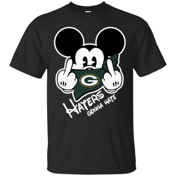 Nfl Green Bay Packers Haters Gonna Hate Mickey Mouse Shirt Cotton Shirt Nfl Green Bay Packers Haters Gonna Hate Mickey Mouse Shirt Cotton Shirt