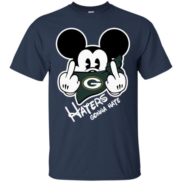Nfl Green Bay Packers Haters Gonna Hate Mickey Mouse Shirt Cotton Shirt 1 » Cool Gifts for You - Mfamilygift Nfl Green Bay Packers Haters Gonna Hate Mickey Mouse Shirt Cotton Shirt 1