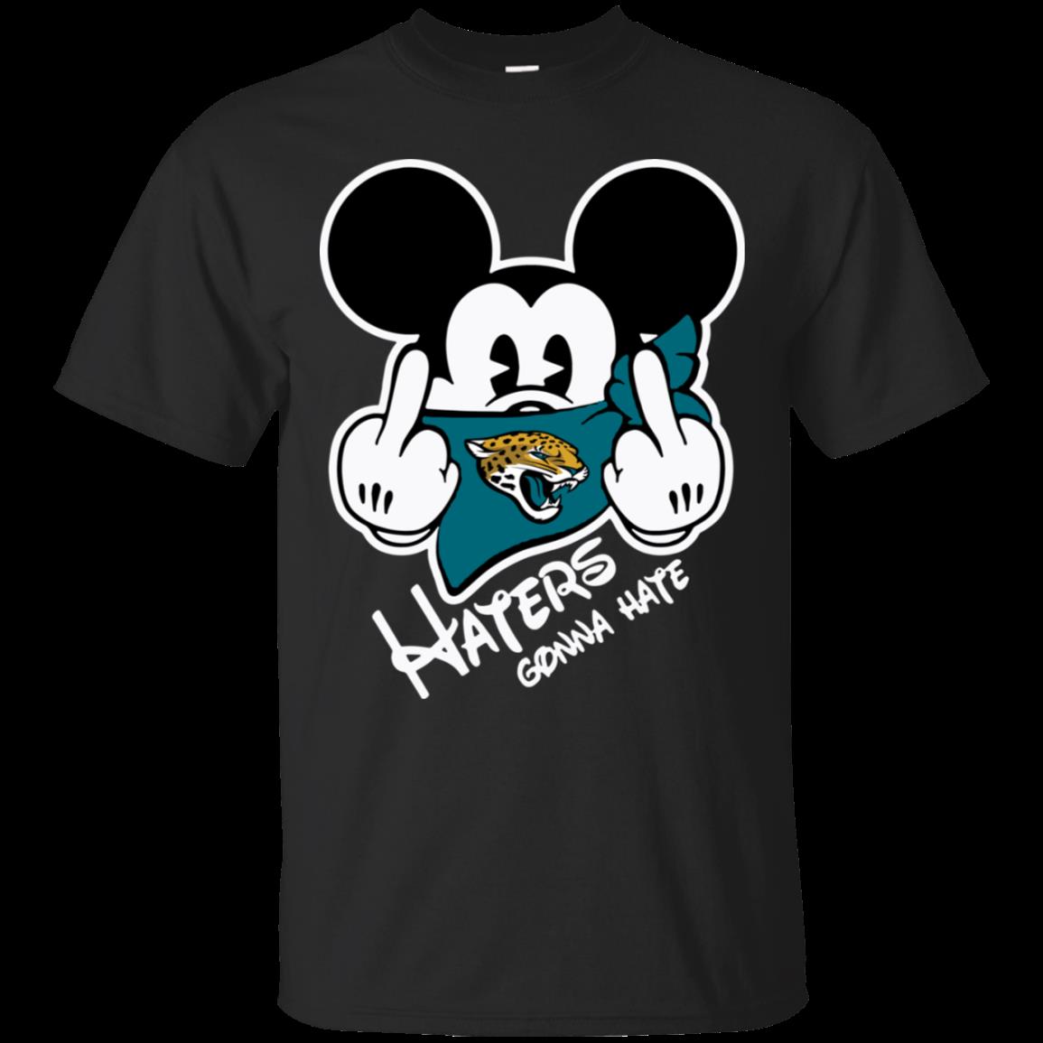 Nfl Jacksonville Jaguars Haters Gonna Hate Mickey Mouse Shirt Cotton Shirt Nfl Jacksonville Jaguars Haters Gonna Hate Mickey Mouse Shirt Cotton Shirt