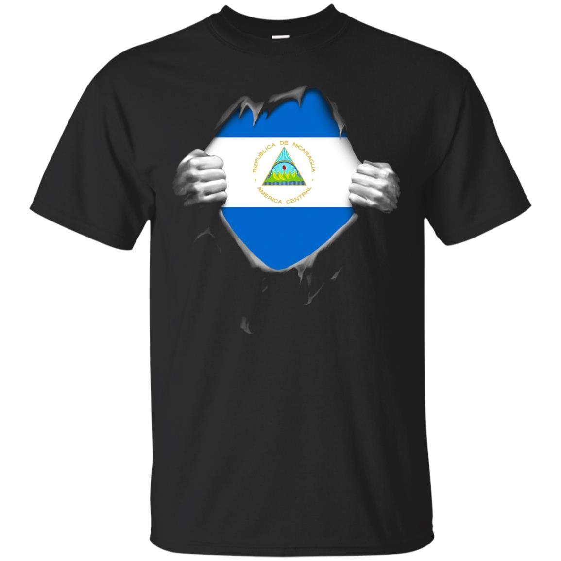 Nicaragua Flag T Shirt. Proud Nicaraguan Nicaragua Flag T Shirt. Proud Nicaraguan