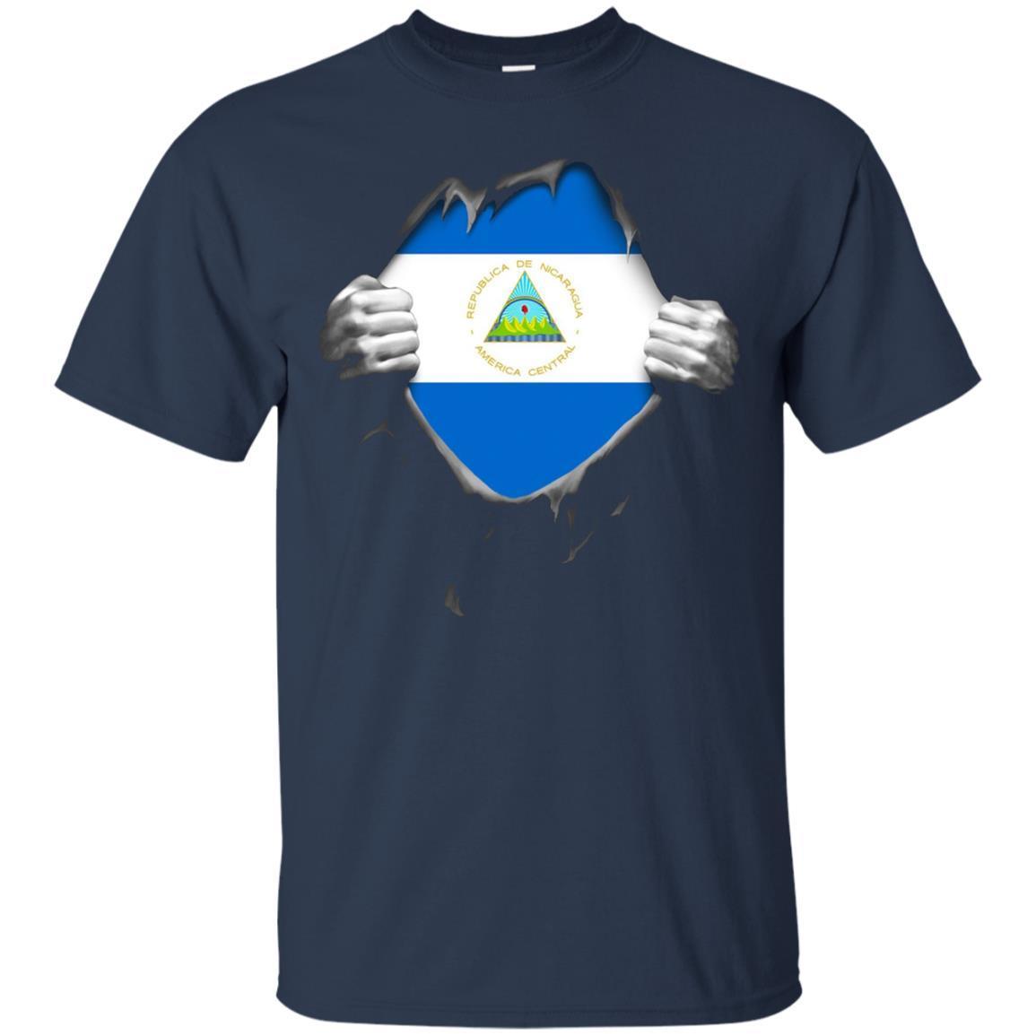 Nicaragua Flag T Shirt. Proud Nicaraguan 1 » Cool Gifts for You - Mfamilygift Nicaragua Flag T Shirt. Proud Nicaraguan 1