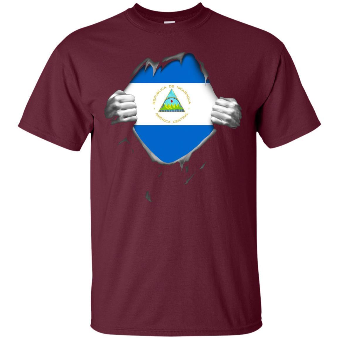Nicaragua Flag T Shirt. Proud Nicaraguan 2 » Cool Gifts for You - Mfamilygift Nicaragua Flag T Shirt. Proud Nicaraguan 2