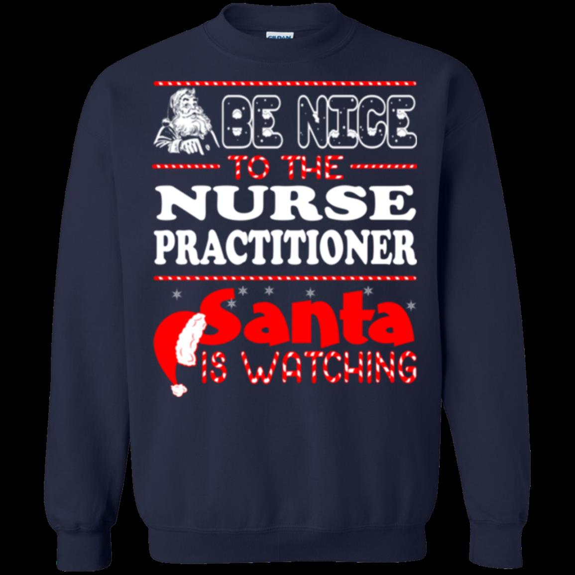 Nice To Nurse Practitioner Ugly Christmas Sweater 3 » Cool Gifts for You - Mfamilygift Nice To Nurse Practitioner Ugly Christmas Sweater 3