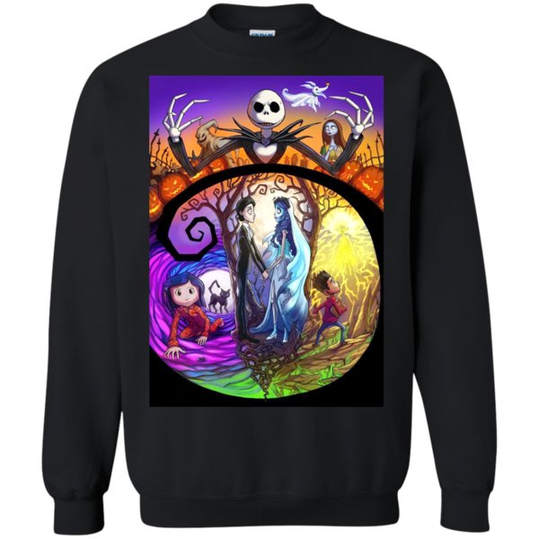 Nightmare Before Christmas Shirts Jack And Sally Nightmare T Shirt Hoodies Sweatshirt