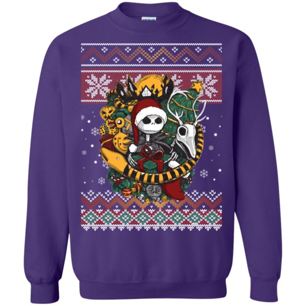 Nightmare Before Christmas Ugly Christmas Sweater 2 » Cool Gifts for You - Mfamilygift Nightmare Before Christmas Ugly Christmas Sweater 2