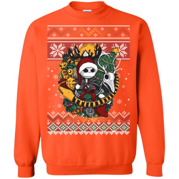 Nightmare Before Christmas Ugly Christmas Sweater 3 » Cool Gifts for You - Mfamilygift Nightmare Before Christmas Ugly Christmas Sweater 3