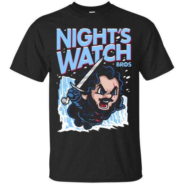 Night’s Watch Bros  Snow T Shirt Game Of Thrones T Shirt Cotton Shirt