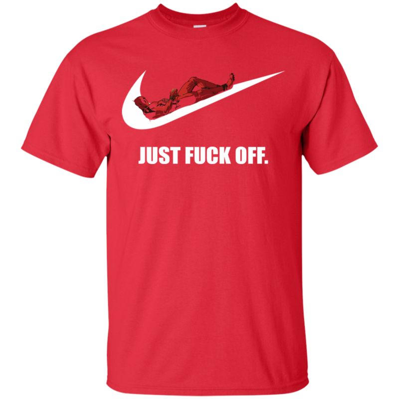 Nike Deadpool Shirts Just Fuck Off 2 » Cool Gifts for You - Mfamilygift Nike Deadpool Shirts Just Fuck Off 2