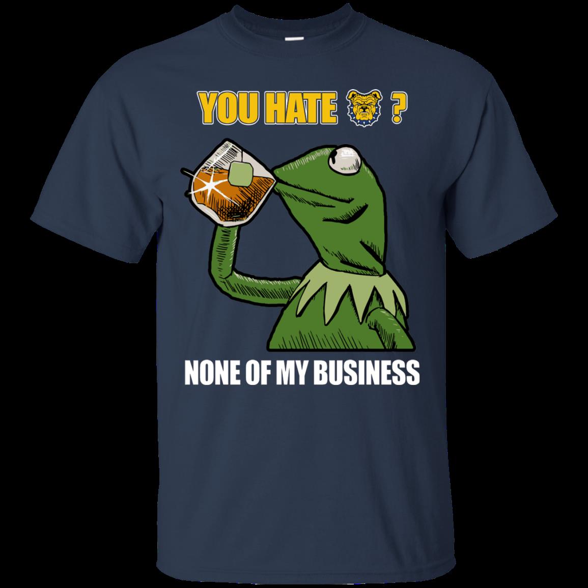 North Carolina A&t Aggies Kermit Shirts None Of My Business 1 » Cool Gifts for You - Mfamilygift North Carolina A&t Aggies Kermit Shirts None Of My Business 1