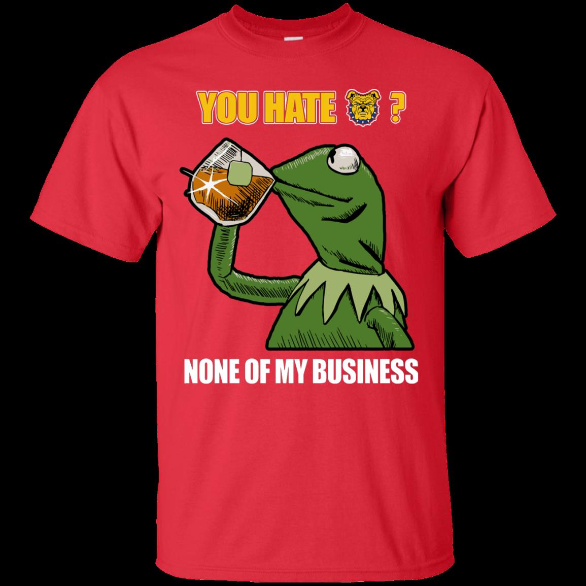 North Carolina A&t Aggies Kermit Shirts None Of My Business 2 » Cool Gifts for You - Mfamilygift North Carolina A&t Aggies Kermit Shirts None Of My Business 2