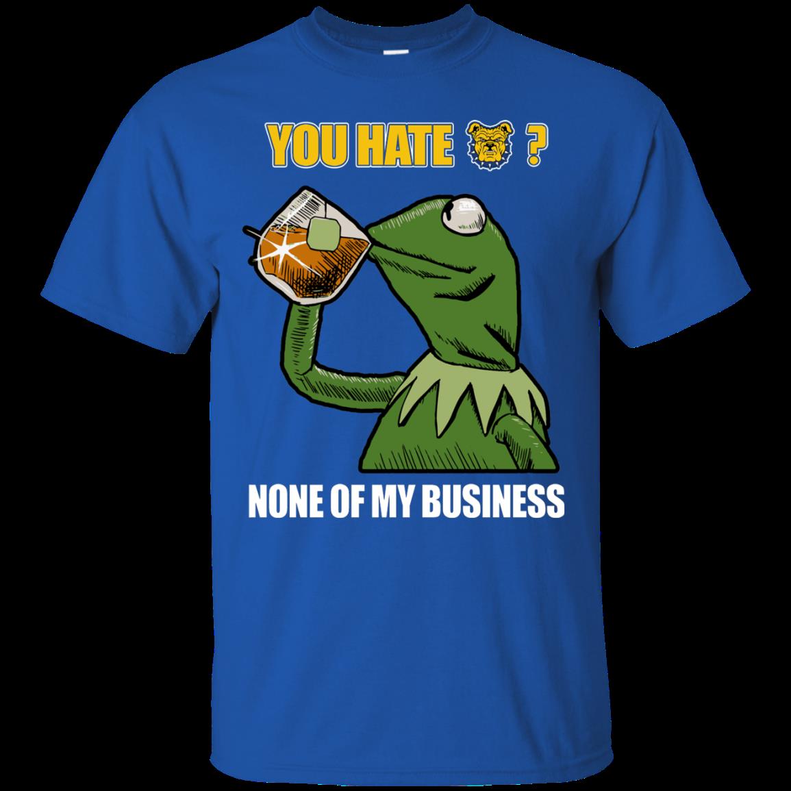 North Carolina A&t Aggies Kermit Shirts None Of My Business 3 » Cool Gifts for You - Mfamilygift North Carolina A&t Aggies Kermit Shirts None Of My Business 3