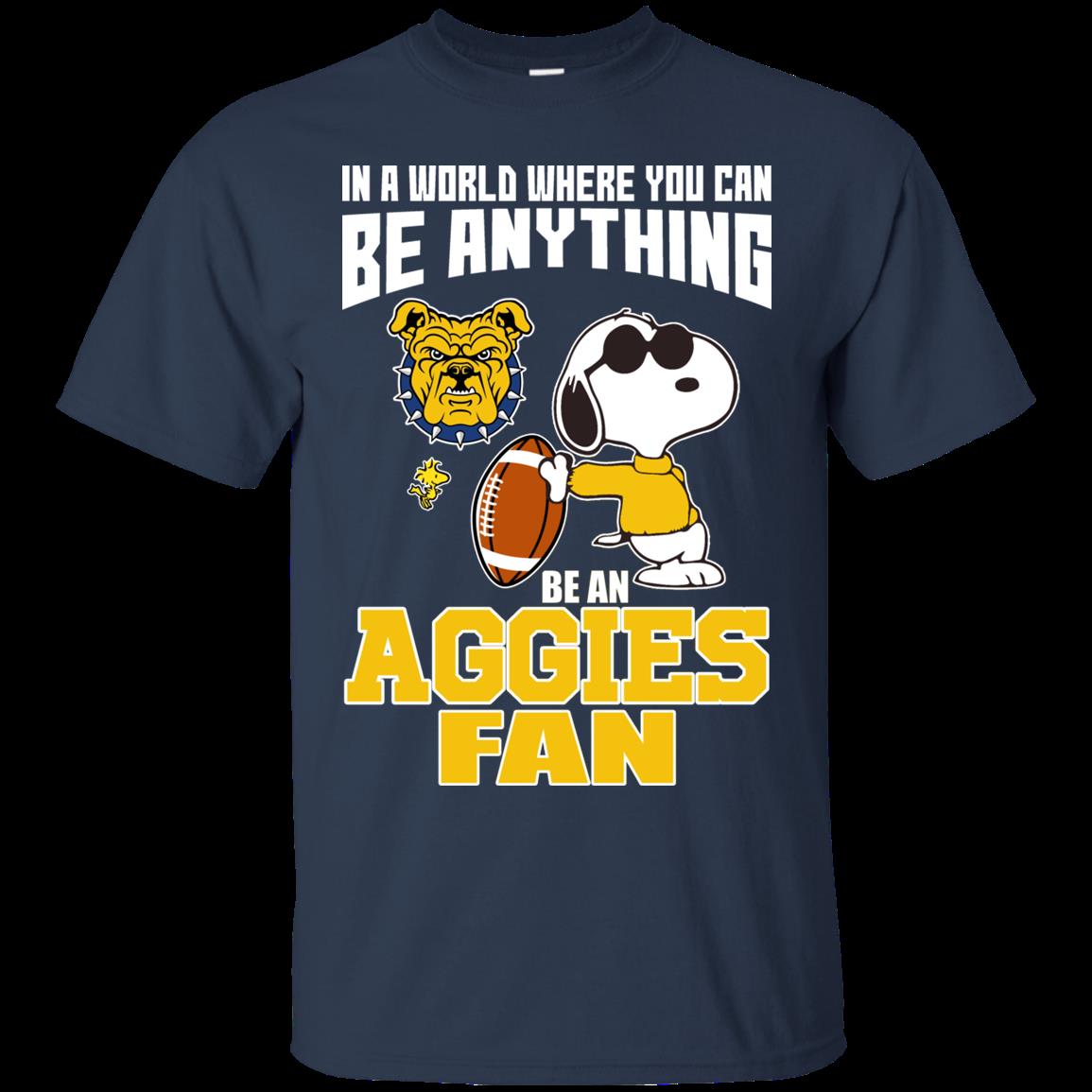 North Carolina A&t Aggies Snoopy Shirts Be A Fan 1 » Cool Gifts for You - Mfamilygift North Carolina A&t Aggies Snoopy Shirts Be A Fan 1