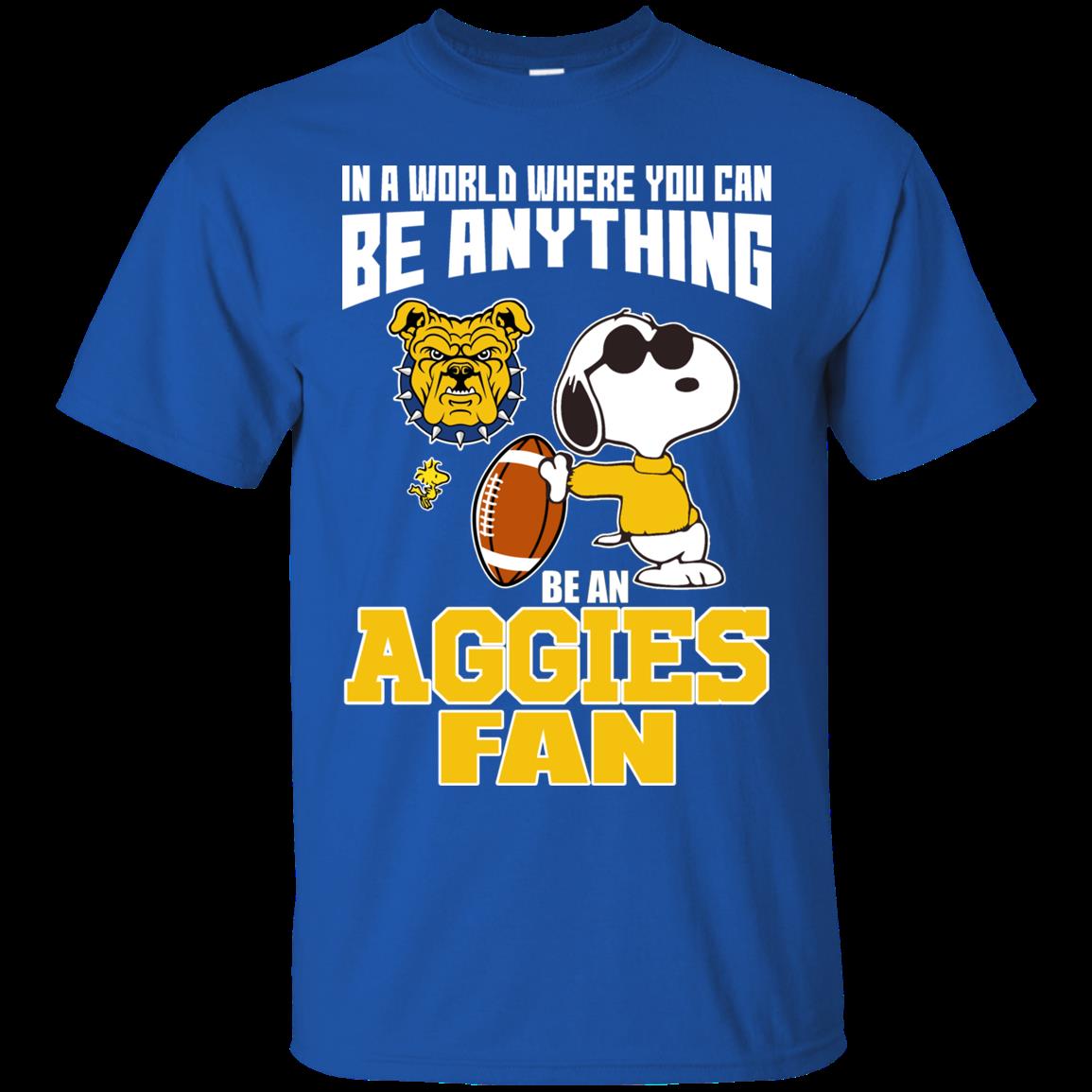 North Carolina A&t Aggies Snoopy Shirts Be A Fan 3 » Cool Gifts for You - Mfamilygift North Carolina A&t Aggies Snoopy Shirts Be A Fan 3