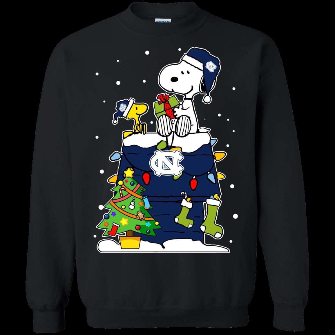 North Carolina Tar Heels Ugly Christmas Sweaters Snoopy Woodstock Hoodies Sweatshirts North Carolina Tar Heels Ugly Christmas Sweaters Snoopy Woodstock Hoodies Sweatshirts